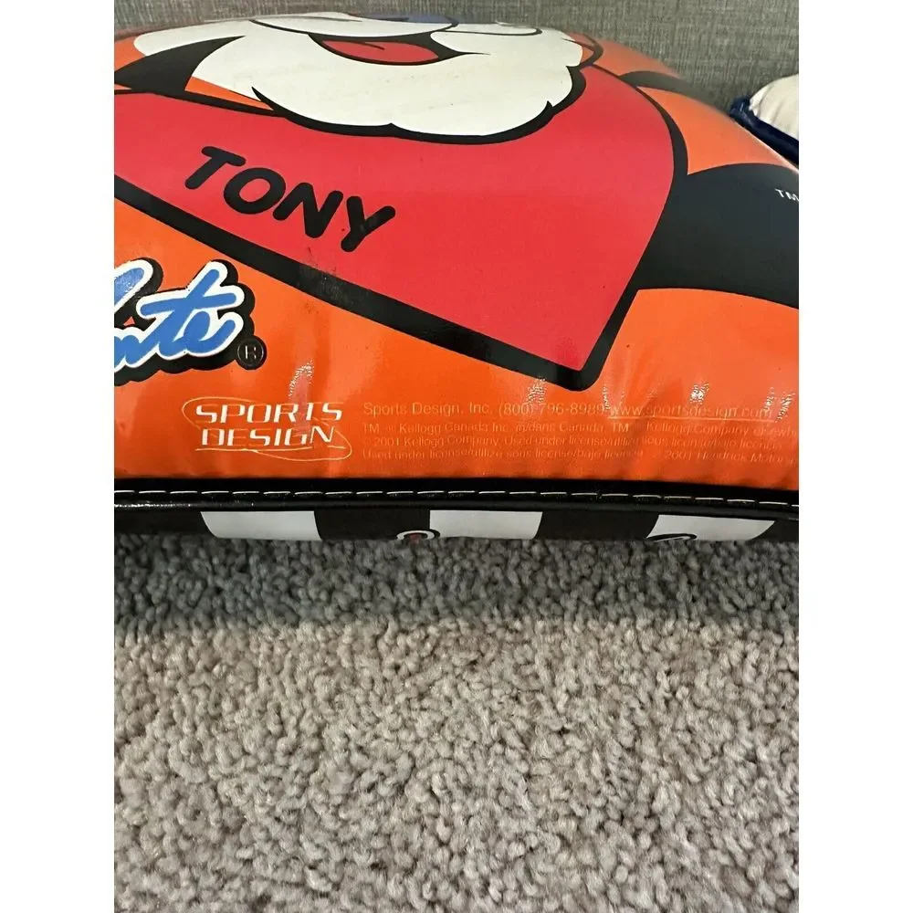 2 Nascar Racing Pillow Terry Lebonte w/Tony the Tiger, Ricky Craven Tide Vintage